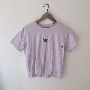 Hollister Purple Butterfly Shirt